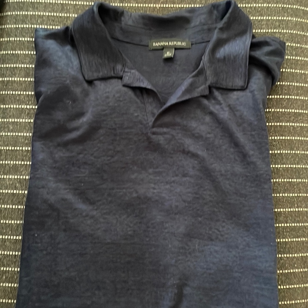 BR linen polo